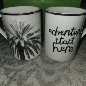 New Kate Spade Lenox mug set
